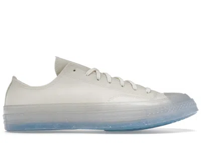 Pre-owned Converse Men's  Chuck Taylor All Star 70 Ox Renew Sneakers In Milk/egret/natural Ivory In White