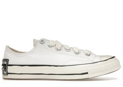 Pre-owned Converse Men's  Chuck Taylor All Star 70 Ox Sketch Sneakers In White/black/egret