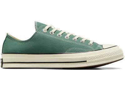 Pre-owned Converse Men's  Chuck Taylor All Star 70 Ox Sneakers In Admiral Elm Green/egret/black