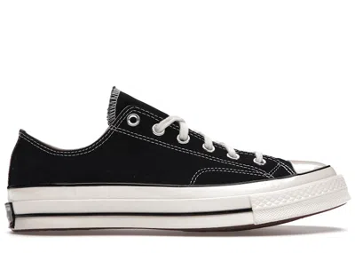 Pre-owned Converse Men's  Chuck Taylor All Star 70 Ox Sneakers In Black/white/egret