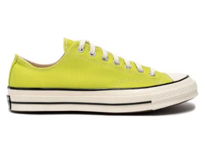 Pre-owned Converse Men's  Chuck Taylor All Star 70 Ox Sneakers In Green/lime Twist/egret