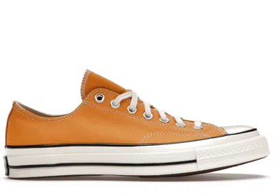 Pre-owned Converse Men's  Chuck Taylor All Star 70 Ox Sneakers In Sunflower/black/egret In Multi