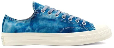 Pre-owned Converse Men's  Chuck Taylor All Star 70 Ox Twisted Vacation Sneakers In Court Blue/blue Slate/egret In Multi