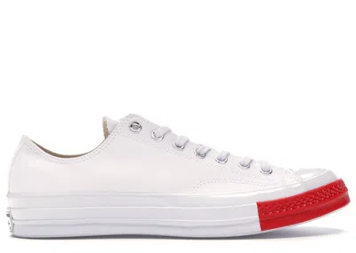 Pre-owned Converse Men's  Chuck Taylor All Star 70 Ox Undercover Sneakers In White/red In Multi