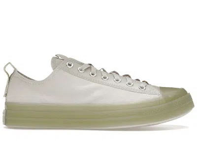 Pre-owned Converse Men's  Chuck Taylor All Star Cx Explore Low Sneakers In Pale Putty/summit Sage/silver