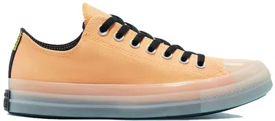Pre-owned Converse Men's  Chuck Taylor All Star Cx Ox Hivis Sneakers In Flash Orange/black/lemon Venom
