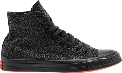 Pre-owned Converse Men's  Chuck Taylor All Star Hi Shoe Palace Sp 23 Sneakers In Black/grey/red
