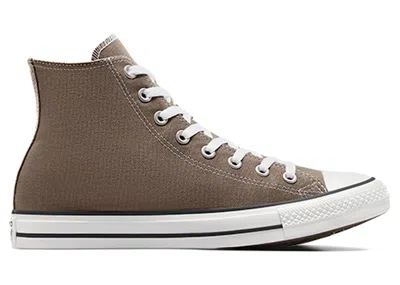 Pre-owned Converse Men's  Chuck Taylor All Star Hi Sneakers In Classic Taupe
