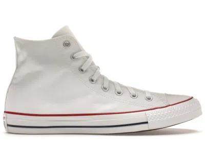 Pre-owned Converse Men's  Chuck Taylor All Star Hi Sneakers In Optical White