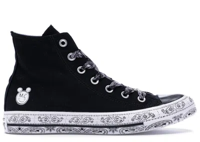 Pre-owned Converse Men's  Chuck Taylor All Star High Miley Cyrus Sneakers In Black
