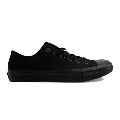 Pre-owned Converse Men's  Chuck Taylor All Star Ii 2 Ox Sneakers In Black