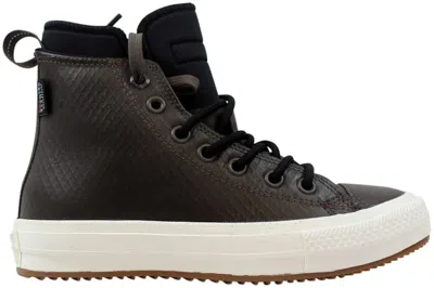 Pre-owned Converse Men's  Chuck Taylor All Star Ii Boot Hi Sneakers In Dark Chocolate/black/egret In Multi