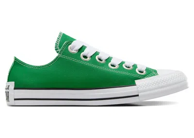 Pre-owned Converse Men's  Chuck Taylor All Star Low Sketch Sneakers In Green/white/black