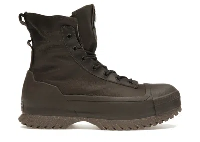 Pre-owned Converse Men's  Chuck Taylor All Star Lugged 2.0 Platform X Hi Waterproof Sneakers In Fresh Brew/blac In Black