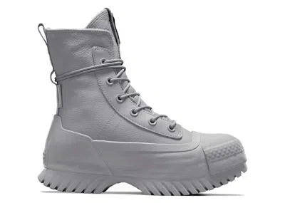 Pre-owned Converse Men's  Chuck Taylor All Star Lugged 2.0 Platform X Hi Waterproof Sneakers In Grey Area/black