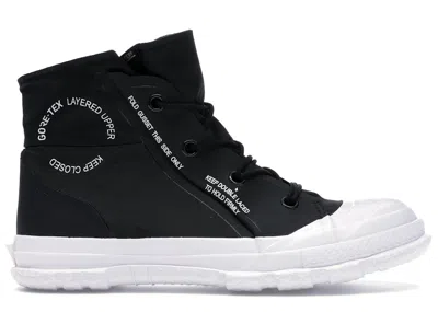 Pre-owned Converse Men's  Chuck Taylor All Star Mc18 High Goretex Sneakers In Black/white In Multi