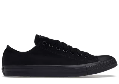 Pre-owned Converse Men's  Chuck Taylor All Star Ox Monochrome Sneakers In Black/monocrom