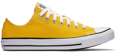 Pre-owned Converse Men's  Chuck Taylor All Star Ox Sneakers In Lemon