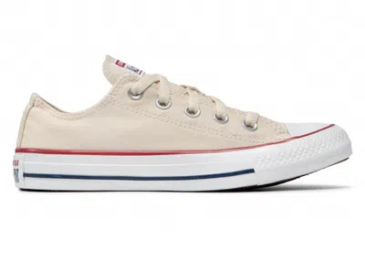Pre-owned Converse Men's  Chuck Taylor All Star Ox Sneakers In Natural Ivory/white