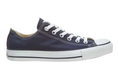 Pre-owned Converse Men's  Chuck Taylor All Star Ox Sneakers In Navy Blue