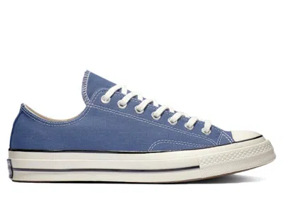 Pre-owned Converse Men's  Chuck Taylor All Star Ox Sneakers In True Navy Blue/black/egret