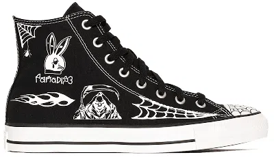 Pre-owned Converse Men's  Chuck Taylor All Star Pro Sean Pablo Sneakers In Black/white In Multi