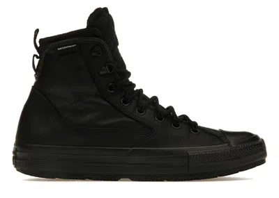Pre-owned Converse Men's  Chuck Taylor All Star Terrain Hi Triple Sneakers In Black