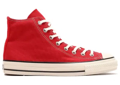 Pre-owned Converse Men's  Chuck Taylor All Star Us Hi Sneakers In Classic Red/white/black