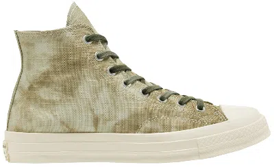 Pre-owned Converse Men's  Chuck Taylor All Star70 Hi Twisted Vacation Sneakers In Street Sage/cypress Green