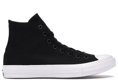 Pre-owned Converse Men's  Chuck Taylor Ii Hi Sneakers In Black/white In Multi
