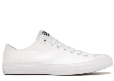 Pre-owned Converse Men's  Chuck Taylor Ii Ox Sneakers In White