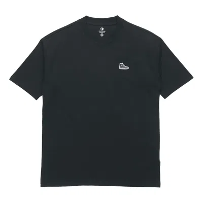 Converse Men's  Classic Chuck Printing Short Sleeve Black