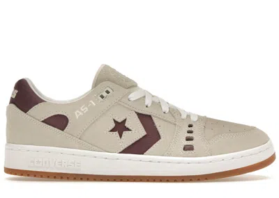 Pre-owned Converse Men's  Cons As1 Pro Dark Burgudy Sneakers In Egret/dark Burgundy/gum