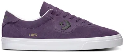 Pre-owned Converse Men's  Cons Louie Lopez Pro Sneakers In Grand Purple/black/white In Multi