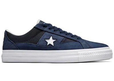 Pre-owned Converse Men's  Cons One Star Pro Alltimers Sneakers In Midnight Navy Blue