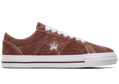 Pre-owned Converse Men's  Cons One Star Pro Quartersnacks Sneakers In Dark Clove/white/cherry In Multi