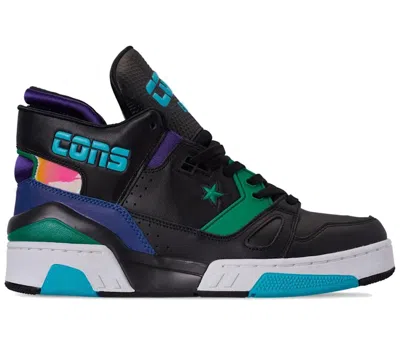 Pre-owned Converse Men's  Erx 260 Mid Don C Jewel Sneakers In Black/court Purple/bold Jade