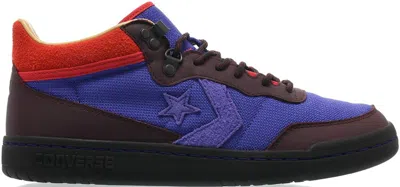 Pre-owned Converse Men's  Fast Break Mid Clot 80 Degrees North Blue Sneakers In Royal Blue/catawba Grape/peat