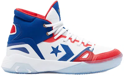 Pre-owned Converse Men's  G4 Aba Sneakers In Enamel Red/white/rush Blue