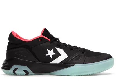 Pre-owned Converse Men's  G4 Sneakers In Black/solar Red/fresh Mint