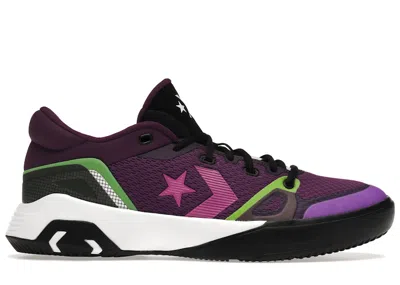 Pre-owned Converse Men's  G4 Soundwave Sneakers In Nightfall Violet/hyper Magenta In Multi
