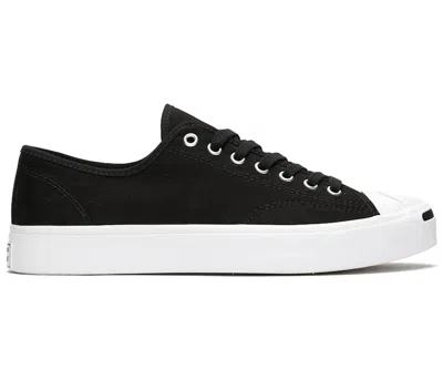 Pre-owned Converse Men's  Jack Purcell Canvas Low Sneakers In Black/white