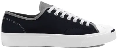 Pre-owned Converse Men's  Jack Purcell Happy Camper Sneakers In Black/mason/dolphin