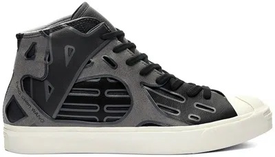 Pre-owned Converse Men's  Jack Purcell Mid Feng Chen Wang Sneakers In Obsidian/sea Salt/black