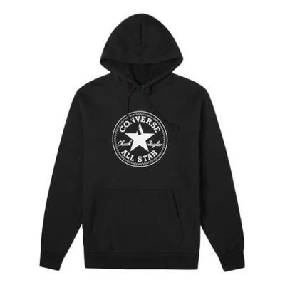 Converse Men's  Logo Printing Casual Sports Knit Black