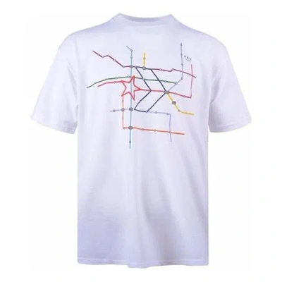 Converse Men's  Logo Printing Short Sleeve White