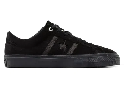 Pre-owned Converse Men's  One Star Academy Pro Ox Undefeated Sneakers In Black/egret In Multi