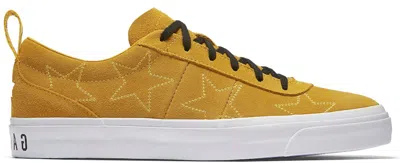 Pre-owned Converse Men's  One Star Cc Ox Rsvp La Pack Sneakers In Yellow