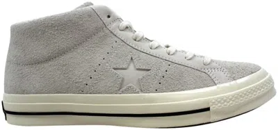 Pre-owned Converse Men's  One Star Mid Sneakers In Egret In White