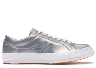 Pre-owned Converse Men's  One Star Ox Golf Le Fleur 3m Sneakers In Grey/white In Multi